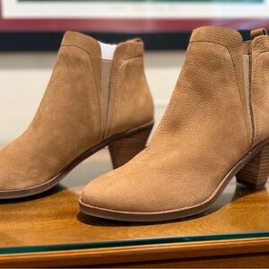 Lucky Brand Camel Ankle Booties